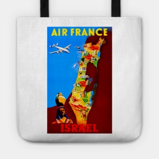 Air France - Israel Vintage Travel Tote