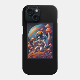 Techno Space Dj - Catsondrugs.com - lsd, acid, drugs, trippy, trip, psychedelic, hippie, drug, funny, science, rave, party, tumblr, weed, mushrooms Phone Case