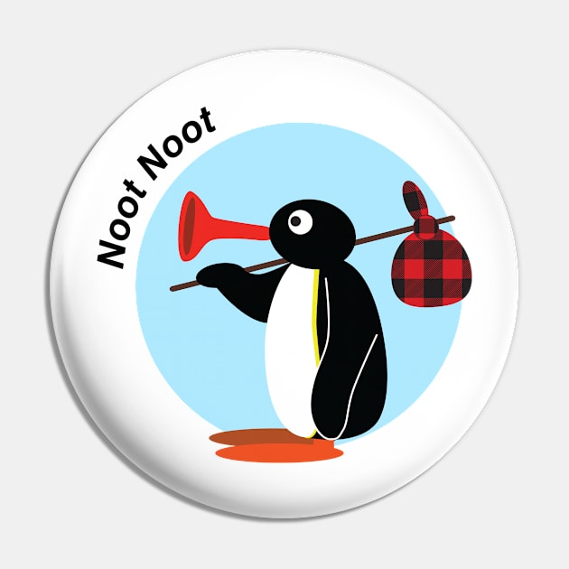 Pingu - Noot Noot Pin by stickerfule