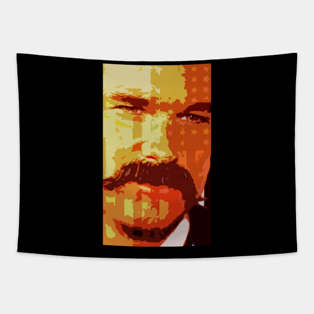 wyatt earp Tapestry by oryan80