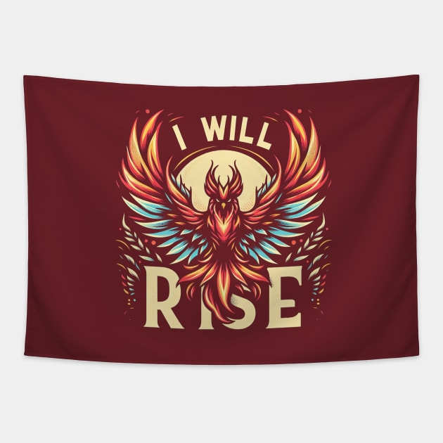 I Will Rise Tapestry by Fabled