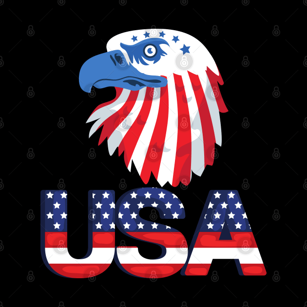 USA Eagle T-Shirt by EG78