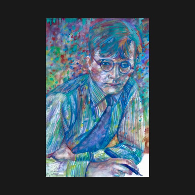 DMITRI SHOSTAKOVICH - watercolor portrait .3 by lautir