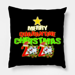 christmas in quarantine Pillow