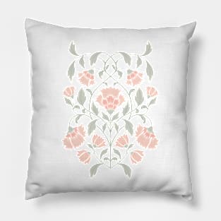 Pink cornflowers Pillow