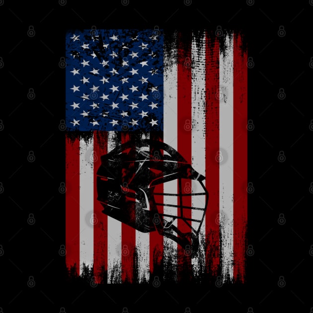 lacrosse american flag by JayD World