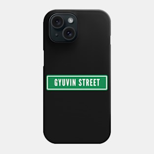 ZEROBASEONE Gyuvin Street Sign Phone Case