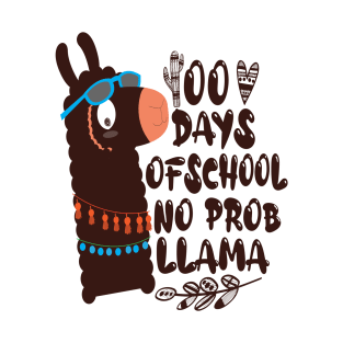 Level 100 completed 100 days of school unlocked T-Shirt