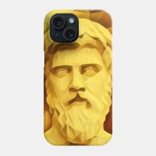 Plutarch Golden Portrait | Plutarch Artwork 9 Phone Case