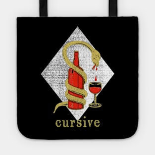 Cursive Tote