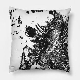 Ordaos - Destroyed Print #3 Black Pillow