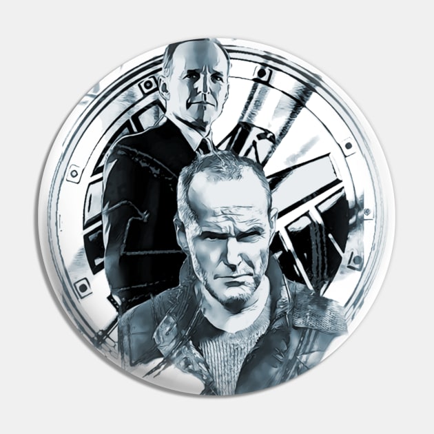 Coulson/Sarge Pin by Clark Gregg University