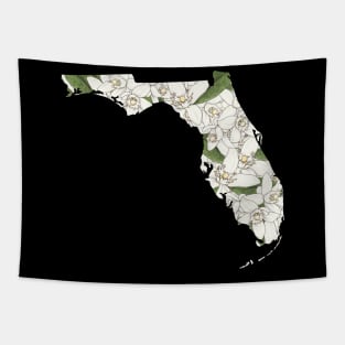 Florida in Flowers Tapestry