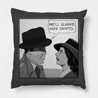 Cryptoblanca Pillow