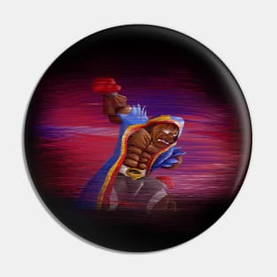 AFRO-AMERICAN BOXER FIGHTER Pin