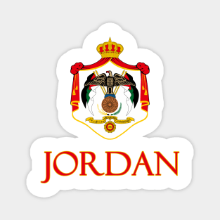 Jordan - Jordanian Coat of Arms Design Magnet