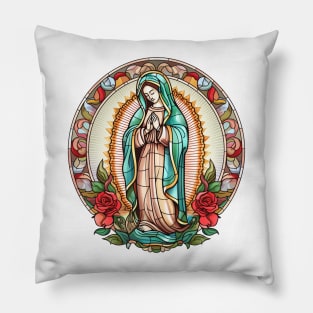 La Virgen Maria La Virgen de Guadalupe Pillow