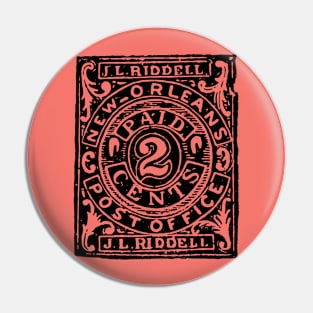 2 cent Stamp Pin