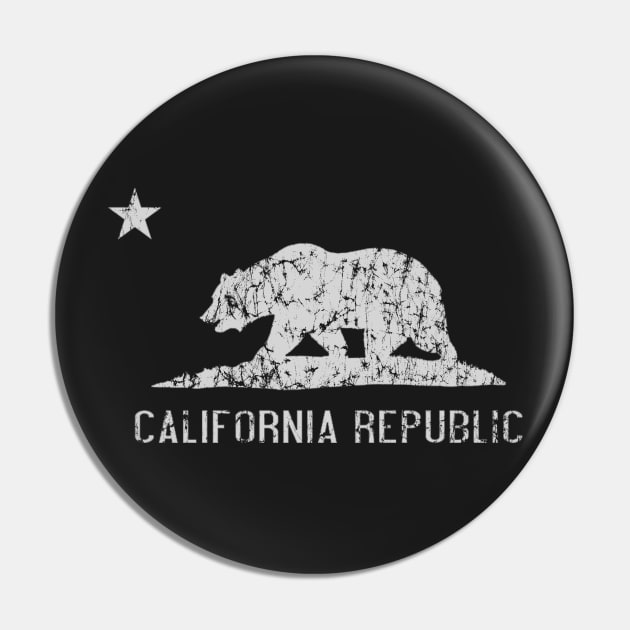 Vintage California Republic Flag Pin by E