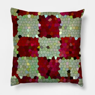 checkered glass Pillow