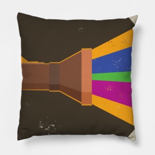 Rainbow Flashlight! Pillow