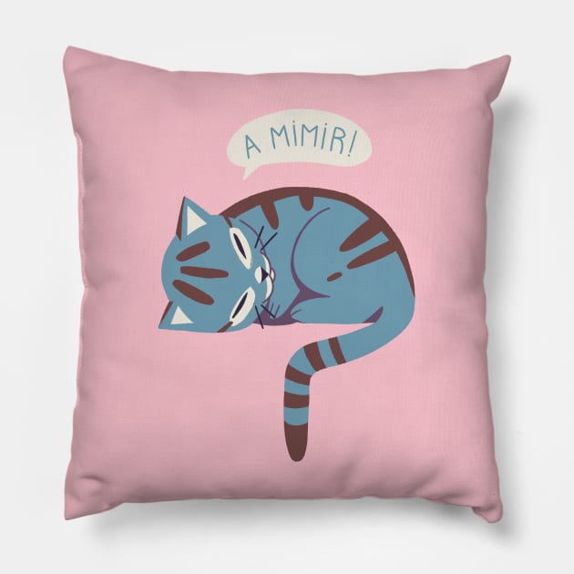 A mimir Pillow by Bresquilla