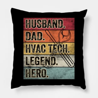 HVAC Technician Pillow