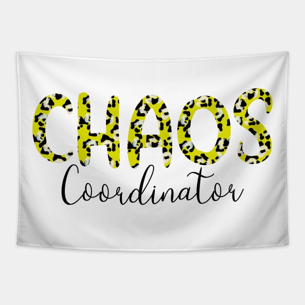 Chaos coordinator green Tapestry by Anines Atelier