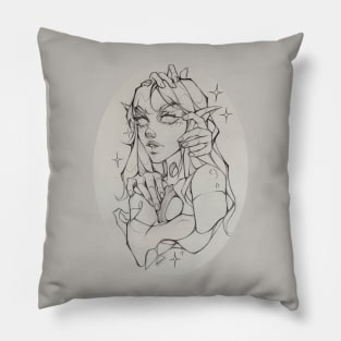 Hear, feel, love Pillow