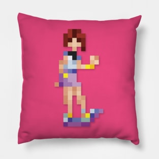 Kairi low-res pixelart Pillow