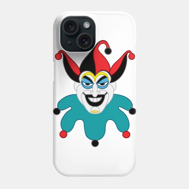 Joker card Phone Case by AlanSchell76