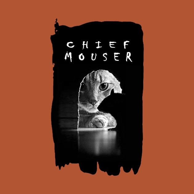 Cat - Chief Mouser by DesignersMerch