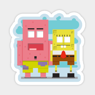 The sponge BOB & Patrick star Magnet