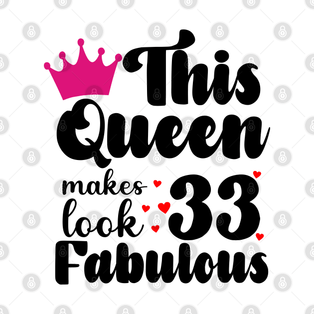 This Queen makes 33 Look Fabulous by Carolina Cabreira