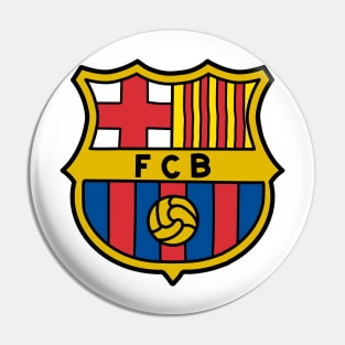 FC Barcelona Premium Logo Pin