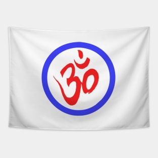 Spiritual Awakening OM Yoga Meditation Tapestry