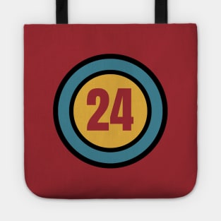 The Number 24 - twenty four - twenty fourth - 24th Tote