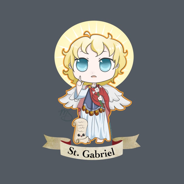 Chibi St. Gabriel by Megasha