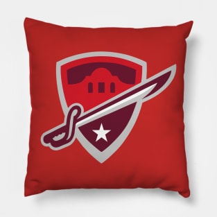 San Antonio Commanders 2019 Logo Pillow