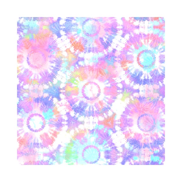 Rainbow Tie Dye Batik Soul Wheel by LittleBean