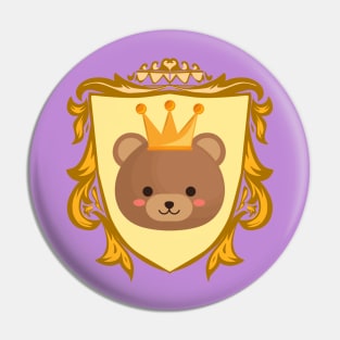 Royal Bear Pin