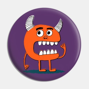 Cute monster Pin