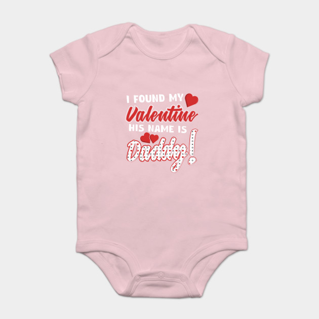 daddy's valentine onesie