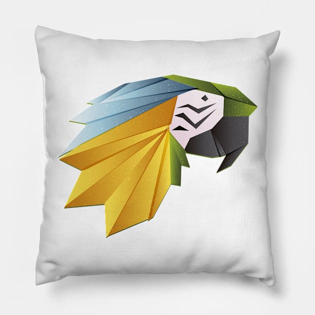 Parrot Pillow by ByVili