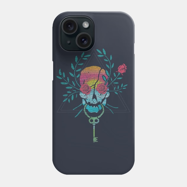 Skull of The Roses Tears Phone Case by ElzeroStudio