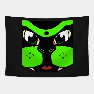 Pop-Up-Pup Muzzle - Green Tapestry