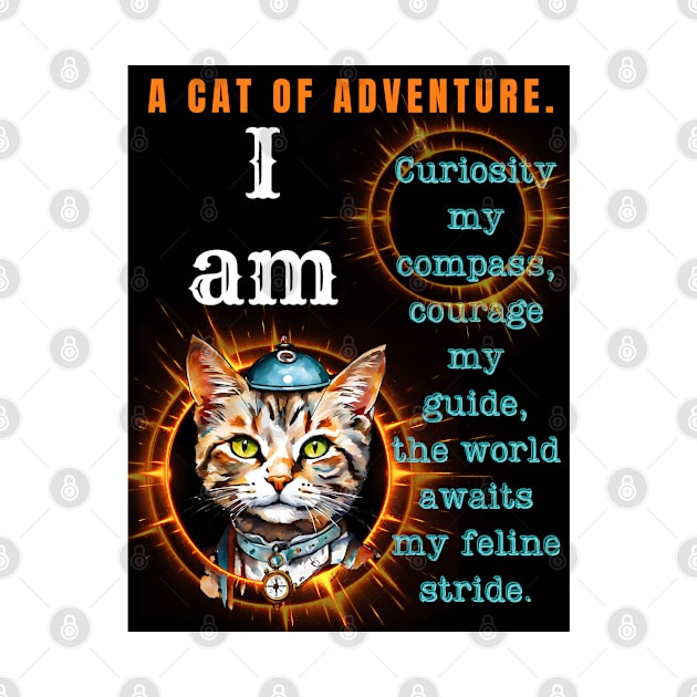 I Am A Cat Of Adventure: Motivational Design by Inspire Me 