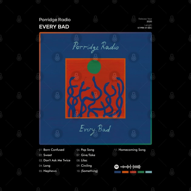 Porridge Radio - Every Bad Tracklist Album by 80sRetro