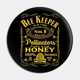 Beekeeping Old Time Honey Bee Pin