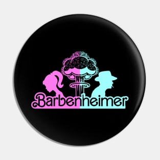 Barbenheimer half and half Boom Pin